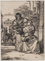 KG 06756
<br/>
Titelblad: Capricci
<br/>
<em>Hooghe, Romeyn de (1645-1708)</em>